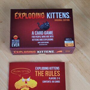 Preowned Exploding Kittens Original Edition Card Game (73)